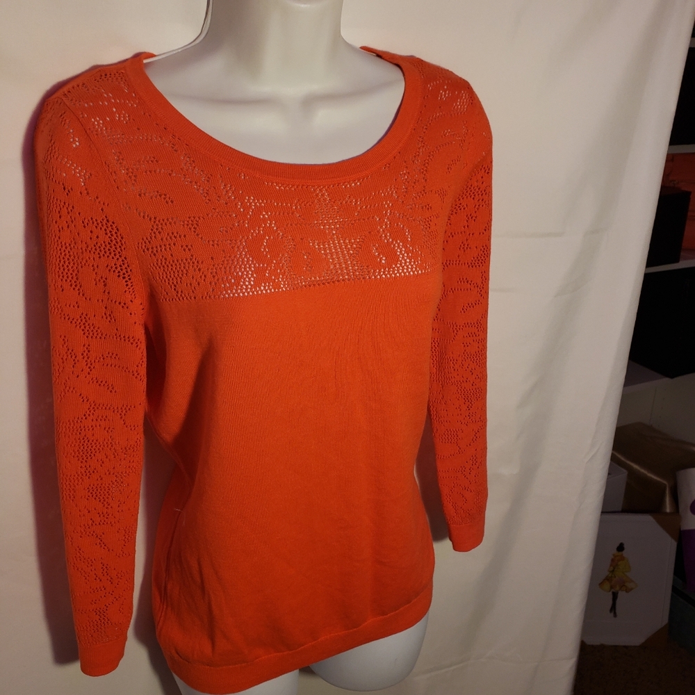 H&M Bright Orange Sweater